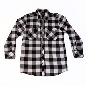 Blac Lacquer | Plaid Button‎ Down Shirt | 2XL